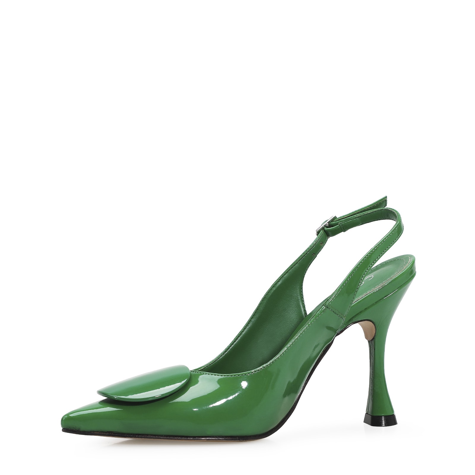 Scarpin Sara Verniz Verde