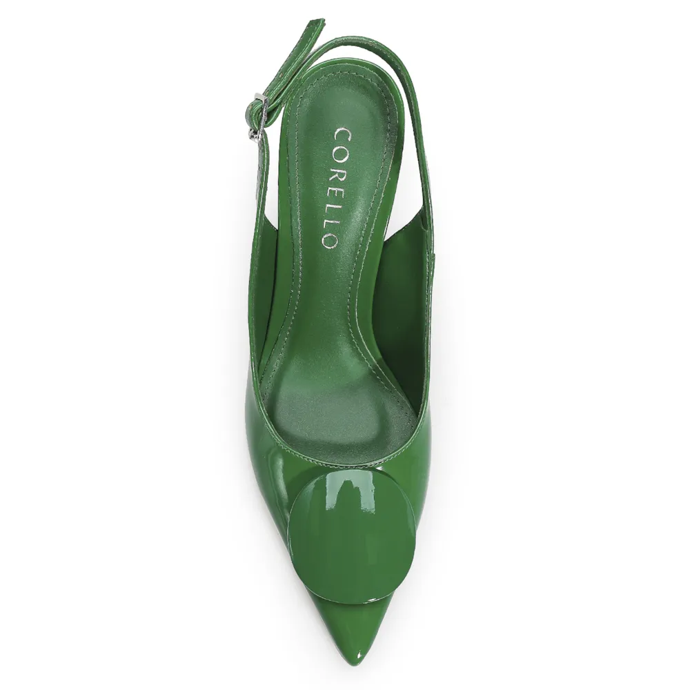 Scarpin Sara Verniz Verde - imagem 6