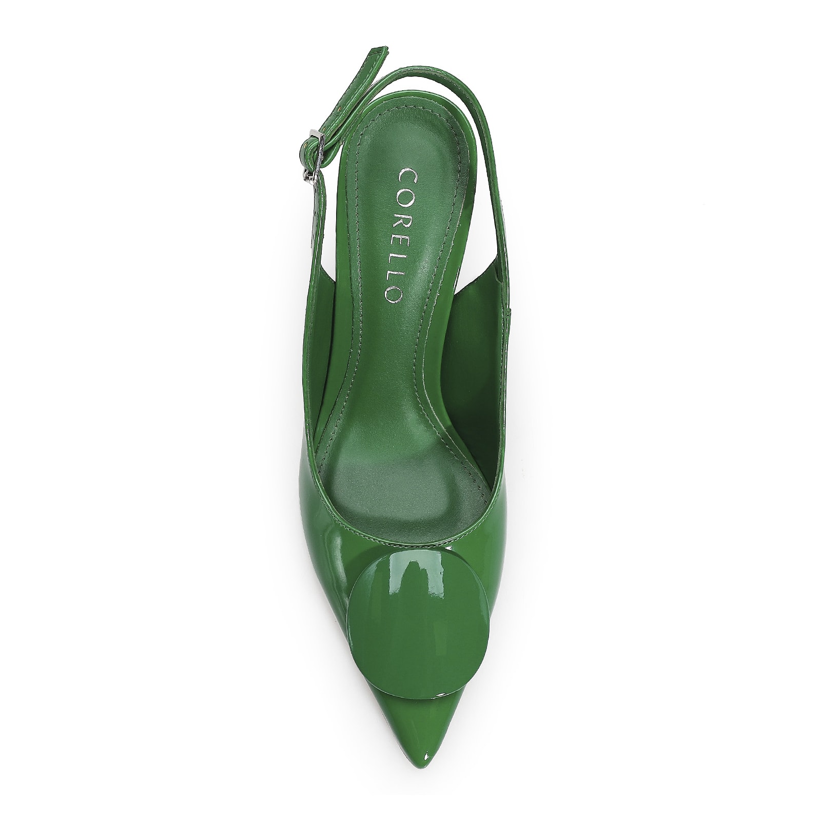 Scarpin Sara Verniz Verde