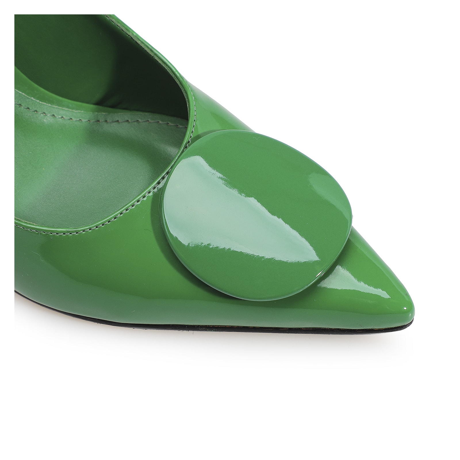 Scarpin Sara Verniz Verde