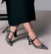 Scarpin Tela/Alt Nobuck Preto - imagem 2