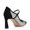 Scarpin Tela/Alt Nobuck Preto - imagem 4