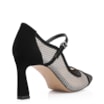Scarpin Tela/Alt Nobuck Preto - imagem 4