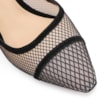 Scarpin Tela/Alt Nobuck Preto - imagem 7