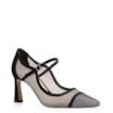 Scarpin Tela/Alt Nobuck Preto - imagem 1