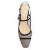 Scarpin Tela Preta/Nobuck Preto - imagem 5