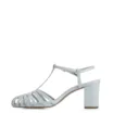 Scarpin Tira t Couro Azul - imagem 4