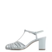Scarpin Tira t Couro Azul - imagem 4