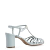 Scarpin Tira t Couro Azul - imagem 3