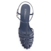 Scarpin Tira t Couro Azul - imagem 5