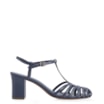 Scarpin Tira t Couro Azul - imagem 2