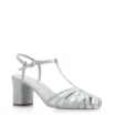 Scarpin Tira t Couro Azul - imagem 1