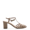 Scarpin Tira t Couro Bege - imagem 2