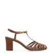 Scarpin Tira t Couro Caramelo - imagem 3