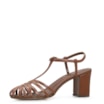 Scarpin Tira t Couro Caramelo - imagem 5