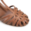 Scarpin Tira t Couro Caramelo - imagem 7