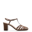 Scarpin Tira t Couro Marrom - imagem 2