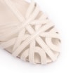 Scarpin Tira t Couro Off White - imagem 6