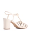Scarpin Tira t Couro Off White - imagem 3