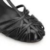 Scarpin Tira t Couro Preto - imagem 6