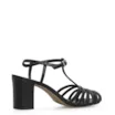 Scarpin Tira t Couro Preto - imagem 3