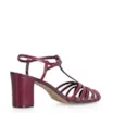 Scarpin Tira t Couro Vinho - imagem 3