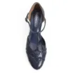 Scarpin Tiras Couro Azul - imagem 5