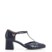 Scarpin Tiras Couro Azul - imagem 2