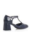Scarpin Tiras Couro Azul - imagem 3