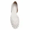 Scarpin Tiras Couro Branco - imagem 5