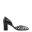 Scarpin Tiras Couro Preto - imagem 3