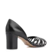 Scarpin Tiras Couro Preto - imagem 4