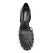 Scarpin Tiras Couro Preto - imagem 6