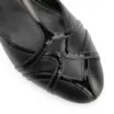 Scarpin Tiras Couro/Verniz Preto - imagem 7