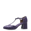 Scarpin Tiras Couro/Verniz Roxo - imagem 4