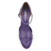 Scarpin Tiras Couro/Verniz Roxo - imagem 5