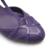 Scarpin Tiras Couro/Verniz Roxo - imagem 6