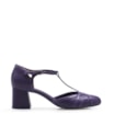Scarpin Tiras Couro/Verniz Roxo - imagem 2