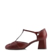Scarpin Tiras Couro Vinho /Verniz Vinho - imagem 5