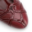 Scarpin Tiras Couro Vinho /Verniz Vinho - imagem 7