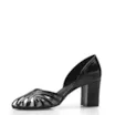 Scarpin Tiras Verniz Preto - imagem 4