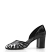 Scarpin Tiras Verniz Preto - imagem 4