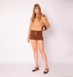 Scarpin Tramado Alt Marrom - imagem 8