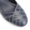 Scarpin Tressê Couro Azul - imagem 7