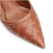 Scarpin Tressê Couro Marrom - imagem 6