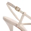 Scarpin Tressê Couro Off White/Bege - imagem 7