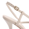 Scarpin Tressê Couro Off White/Bege - imagem 7