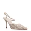 Scarpin Tressê Couro Off White/Bege - imagem 1
