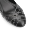 Scarpin Tressê Couro Preto - imagem 7