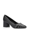 Scarpin Tressê Couro Preto - imagem 1
